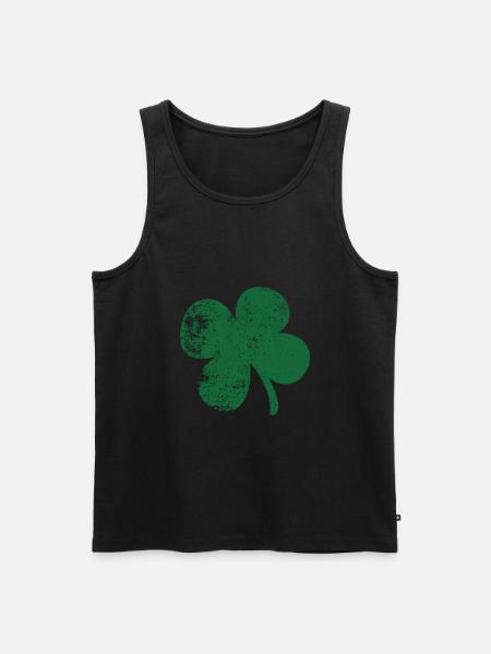 Lucky T-shirt - Men's Premium Organic Tank Top - black