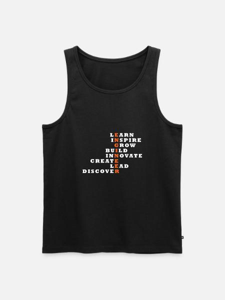 Engineer - Men's Premium Organic Tank Top - black