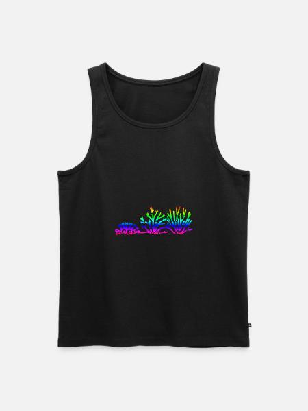 Maori koral dykker stammetatovering gaveidee - Herre Premium økologisk tanktop - sort