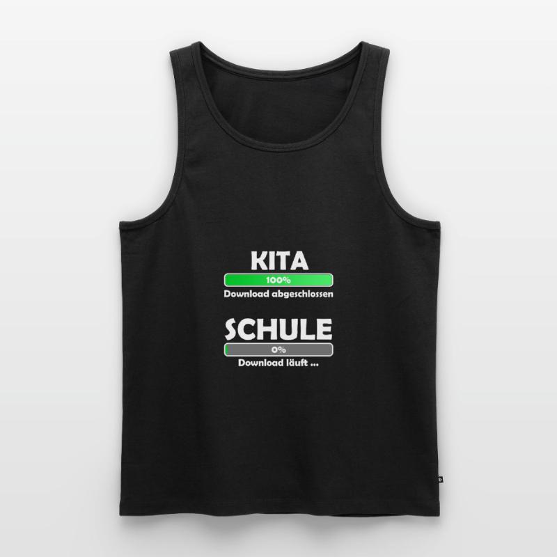 Schule loading - Schulbeginn - Einschulung Männer Premium Bio Tank Top