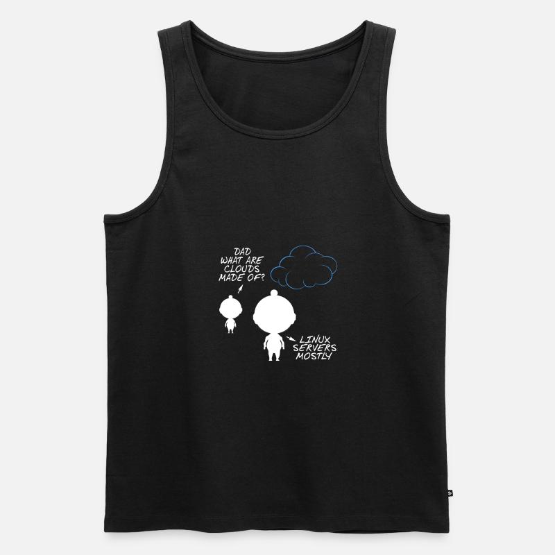 Programmeur - Débardeur bio Premium Homme - noir