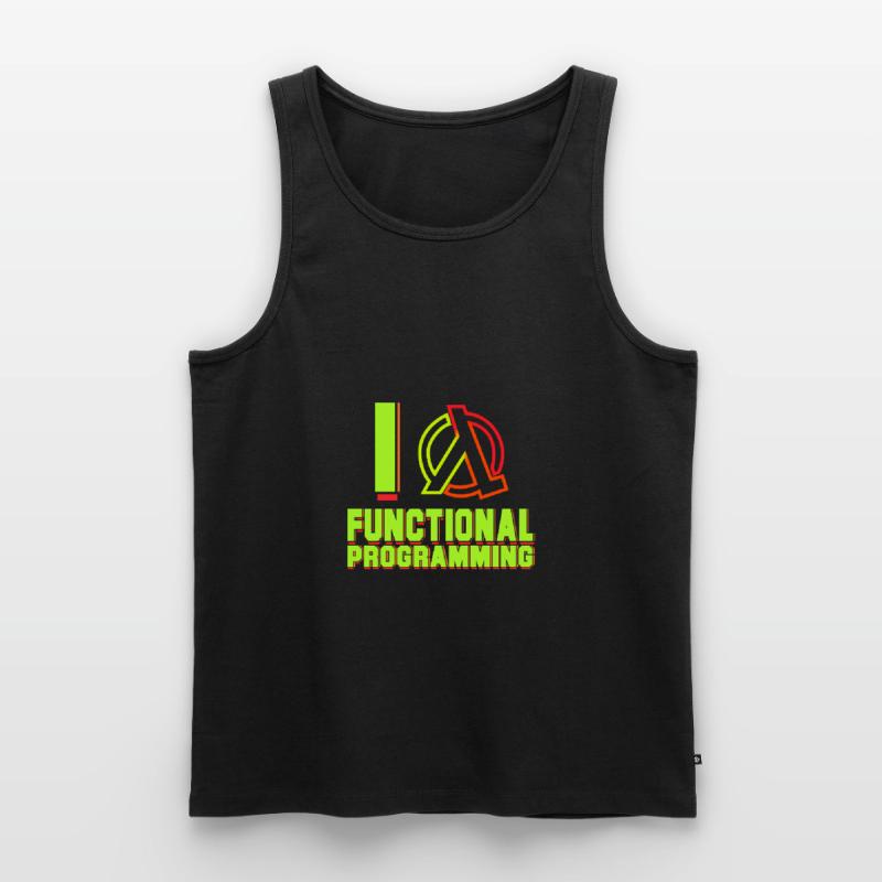 Programmer Lambda Men's Premium Organic Tank Top