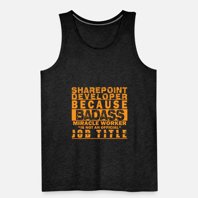 SHAREPOINT DEVELOPER Men's Premium Organic Tank Top