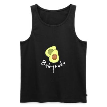 Babycado Avocado Geschenkidee Babies, Baby, Sweet - Männer Premium Bio Tank Top - Schwarz - Vorne - AI Model Male 178 light (178cm)