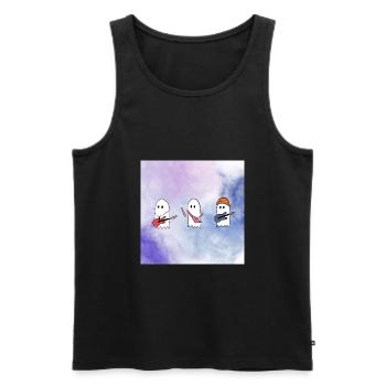 Sunset Curve - Julie And The Phantoms - Men's Premium Organic Tank Top - black - Front - AI Model Male 178 light (178cm)