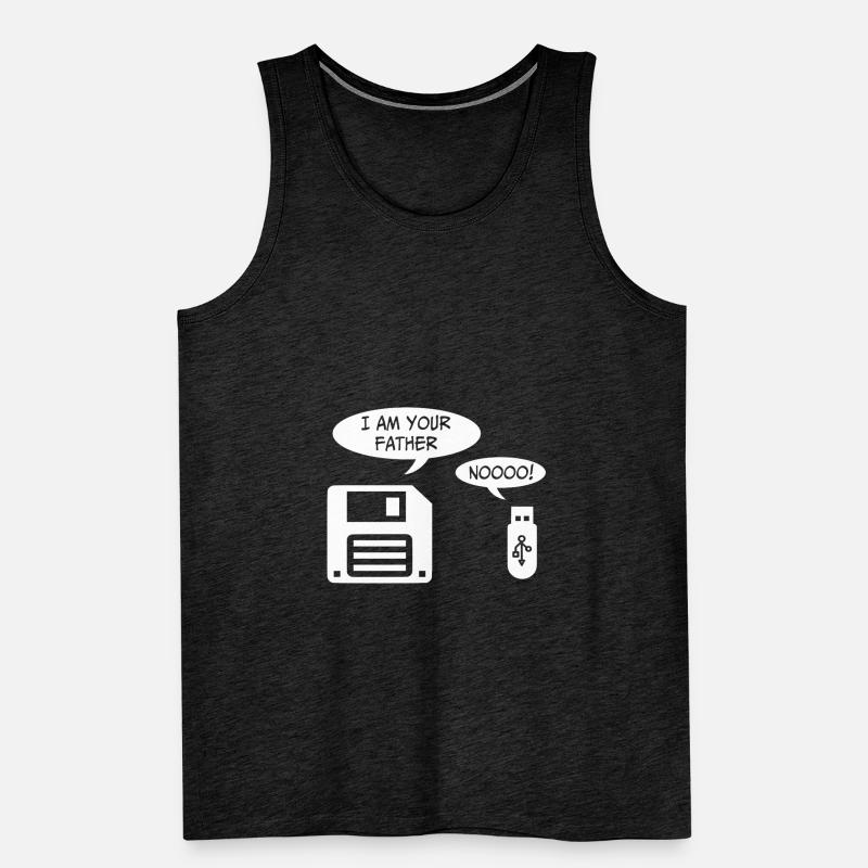 I am your father geschenk Informatique Programming Débardeur bio Premium Homme