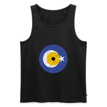 Nazar - Men's Premium Organic Tank Top - black - Front - AI Model Male 178 light (178cm)