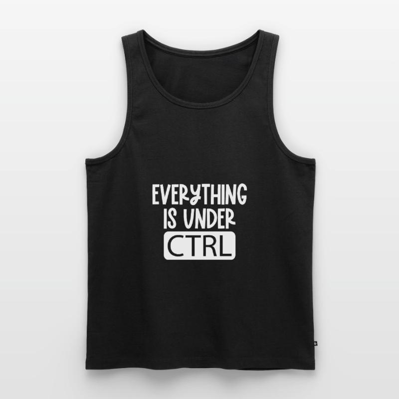 Everything is under ctrl Programming Informatique Débardeur bio Premium Homme