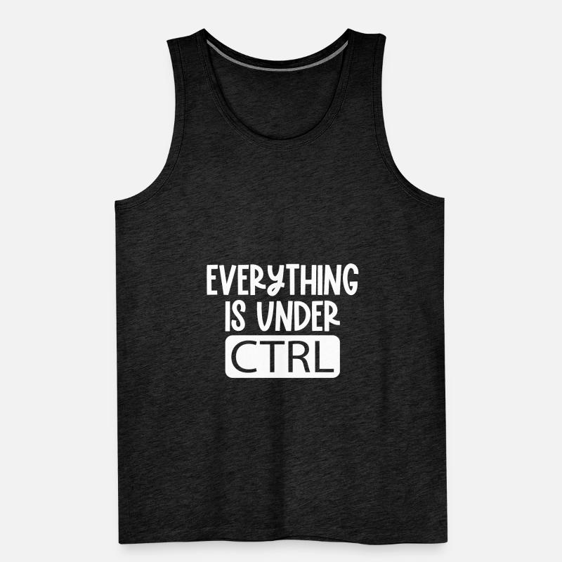 Everything is under ctrl Programming Informatik Männer Premium Bio Tank Top