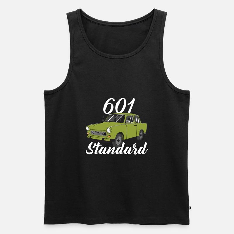 standard 601 - Männer Premium Bio Tank Top - Schwarz