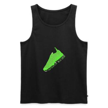 vapormax - Männer Premium Bio Tank Top - Schwarz - Vorne - Michal (187cm)
