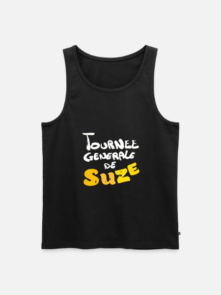SUZEE FRIENDLY - Débardeur bio Premium Homme - noir