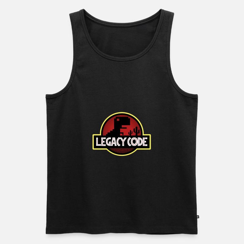 Legacy Code - Men's Premium Organic Tank Top - black