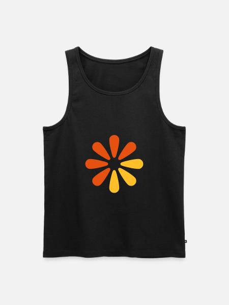 ajax loader - Men's Premium Organic Tank Top - black