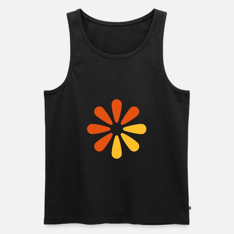 ajax loader - Männer Premium Bio Tank Top - Schwarz