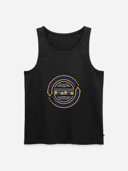 Time Travelers (Song) - Men's Premium Organic Tank Top - black