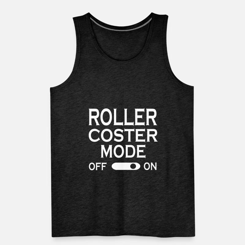 Rollercoaster Roller Coaster Men's Premium Organic Tank Top