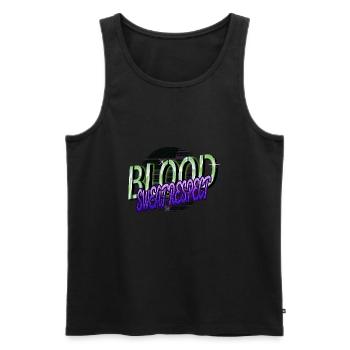 bday love outdoors movies basketball present idea - Men's Premium Organic Tank Top - black - Front - Michal (187cm)