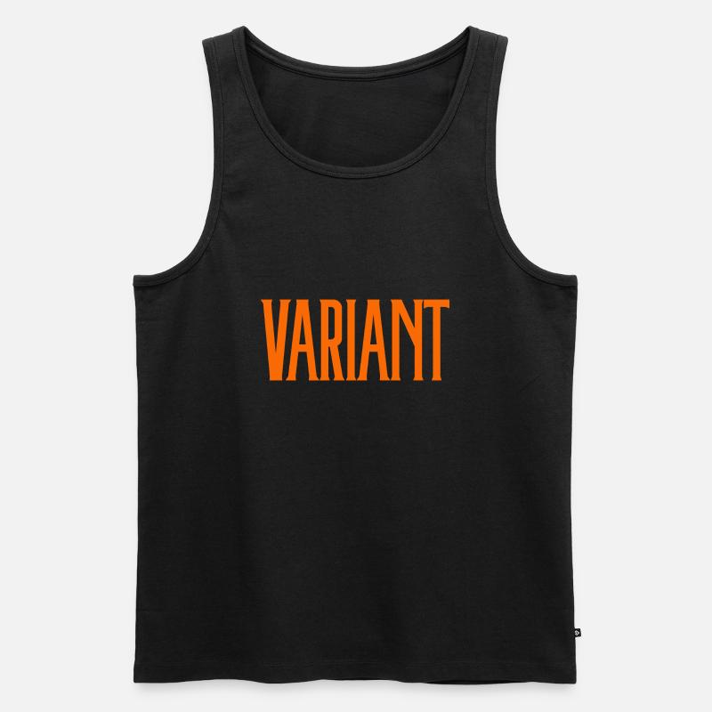 Variante - Männer Premium Bio Tank Top - Schwarz