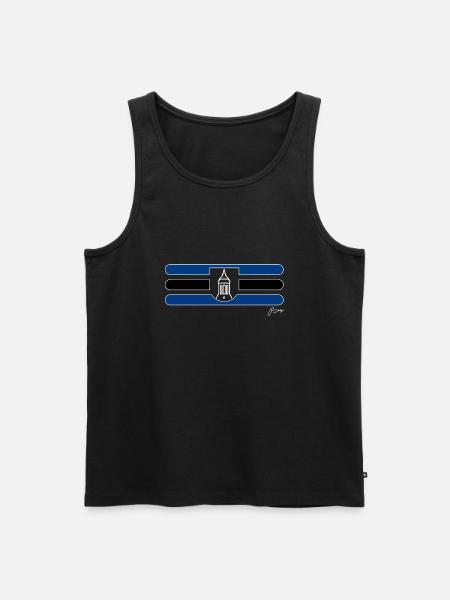 Mannheim Mode by PDesign | Mannheimer Design - Männer Premium Bio Tank Top - Schwarz