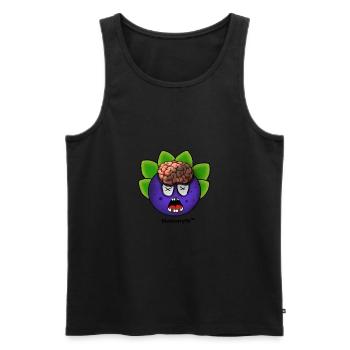 Berryzombie - Débardeur bio Premium Homme - noir - Devant - Michal (187cm)