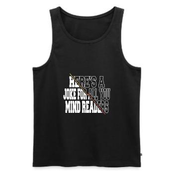 cat birthday present idea gift green awesome - Männer Premium Bio Tank Top - Schwarz - Vorne - AI Model Male 178 light (178cm)