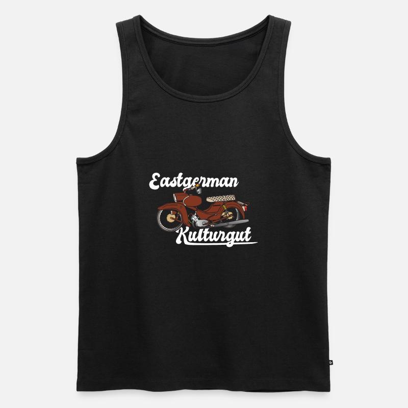 star simson tief - Männer Premium Bio Tank Top - Schwarz