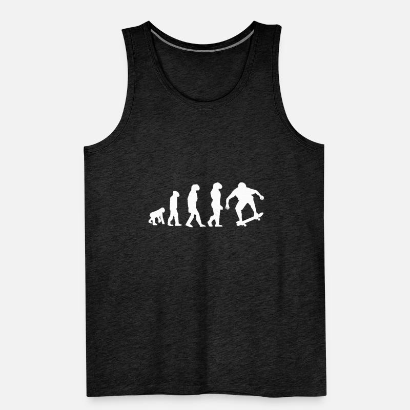 évolution skate Débardeur bio Premium Homme