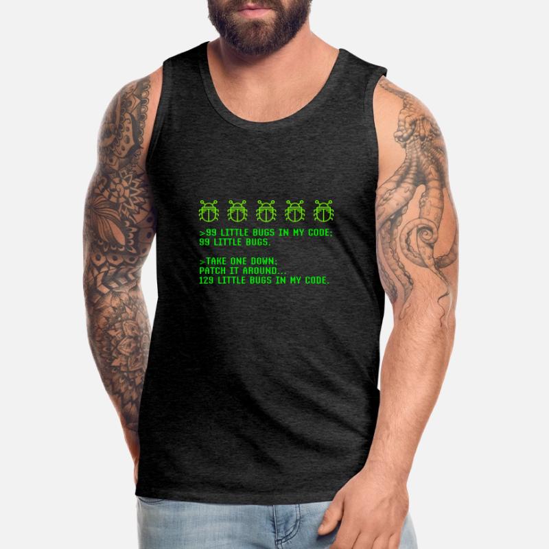 Debugging Programmieren Programmier-Joke Männer Premium Bio Tank Top