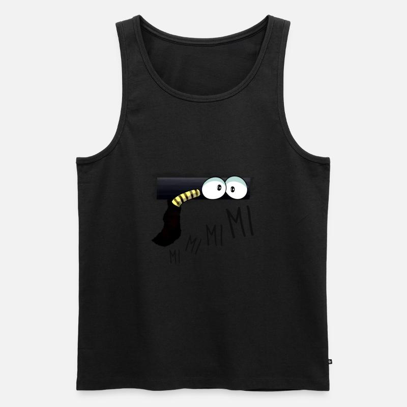 Spinne - Männer Premium Bio Tank Top - Schwarz