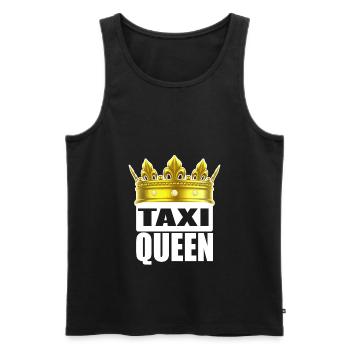 Taxi Queen - Taxi Queen - Débardeur bio Premium Homme - noir - Devant - AI Model Male 178 light (178cm)