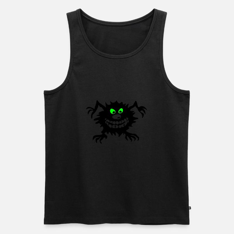 Monster - Eater - Männer Premium Bio Tank Top - undefined