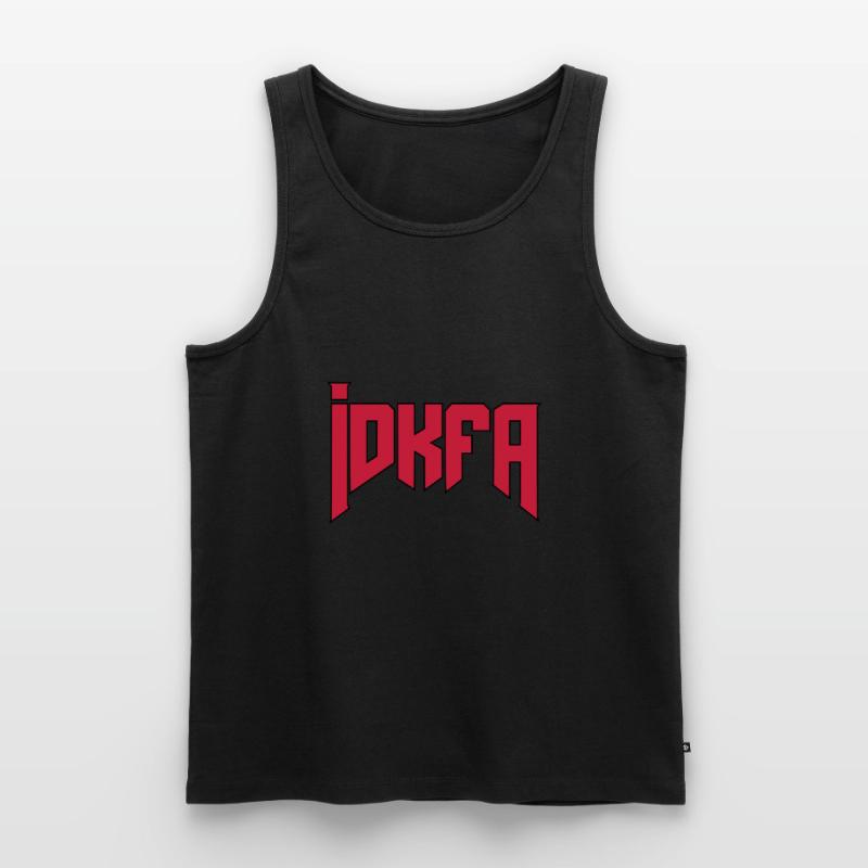 Doom Cheat-Code "idkfa" Männer Premium Bio Tank Top