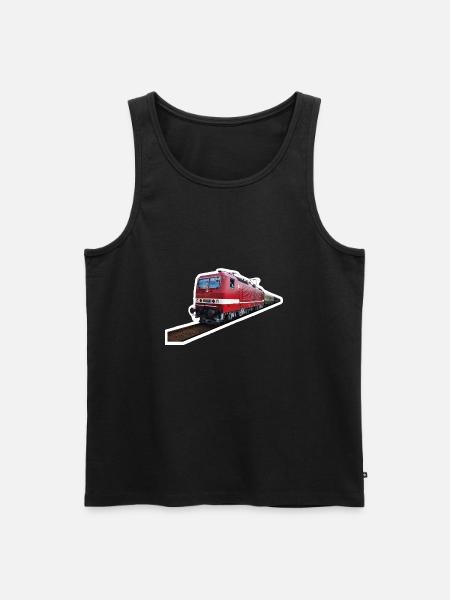 E-Lok BR243 - Männer Premium Bio Tank Top - Schwarz