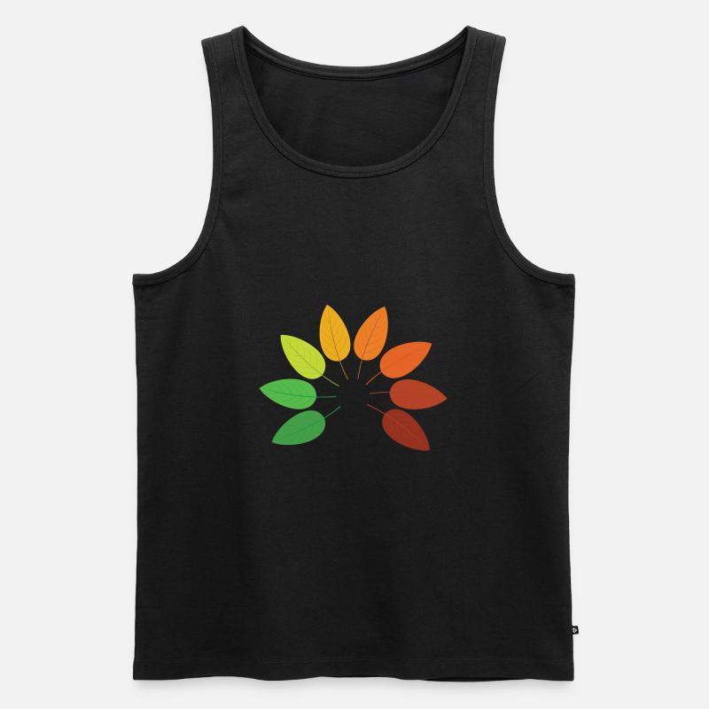 Herbst ! - Männer Premium Bio Tank Top - Schwarz