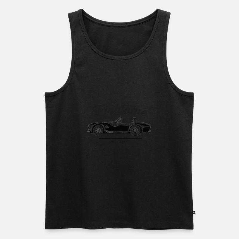 89 Classic Cobra - Männer Premium Bio Tank Top - Schwarz