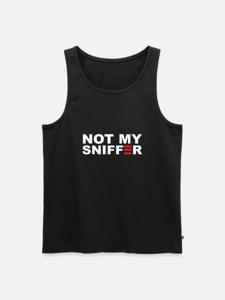 Not My Sniffer - Men's Premium Organic Tank Top - black