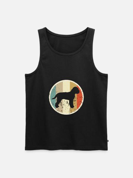 Lagotto Romagnolo - Männer Premium Bio Tank Top - Schwarz