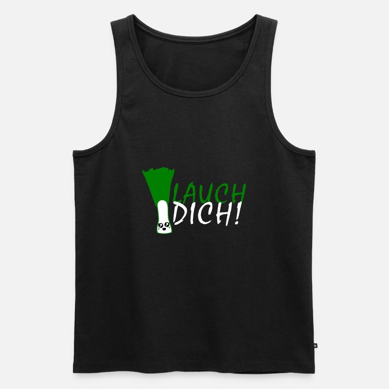 Lauch Dich! - Männer Premium Bio Tank Top - Schwarz
