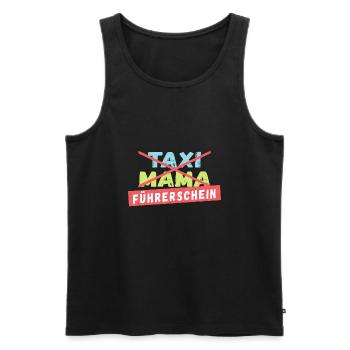 Führerschein bestanden - Männer Premium Bio Tank Top - Schwarz - Vorne - Michal (187cm)
