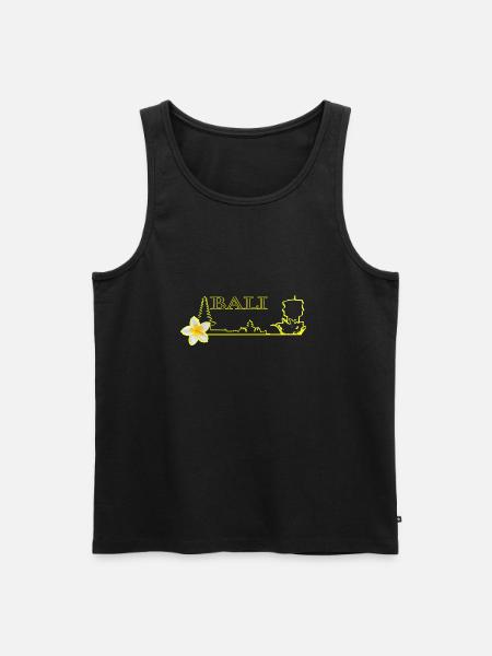 Bali - Männer Premium Bio Tank Top - Schwarz