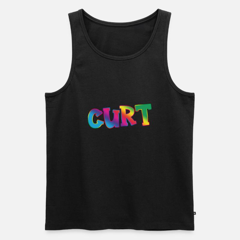 Curt - Männer Premium Bio Tank Top - Schwarz