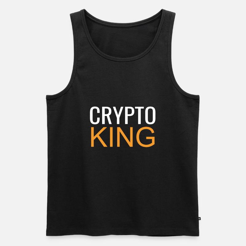 Kryptowährung - Männer Premium Bio Tank Top - Schwarz
