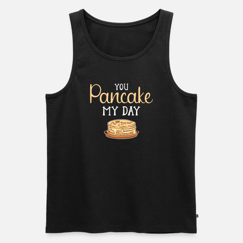 Kuchen Backen Bäcker Konditor - Männer Premium Bio Tank Top - Schwarz