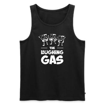 Chemist helium the laughting gas funny chemistry - Männer Premium Bio Tank Top - Schwarz - Vorne - Michal (187cm)