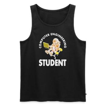 Informatiker Informatik-Student Programm Geschenk - Männer Premium Bio Tank Top - Schwarz - Vorne - AI Model Male 178 light (178cm)