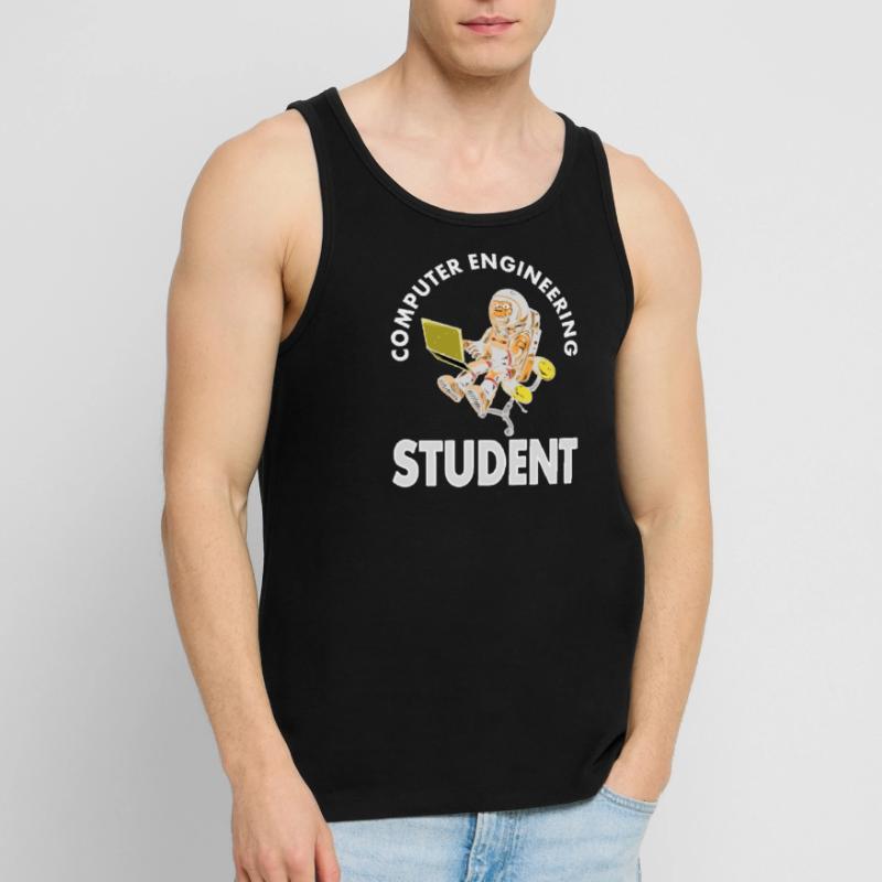 Computer Scientist Computer Science Student Program Gift Men's Premium Organic Tank Top