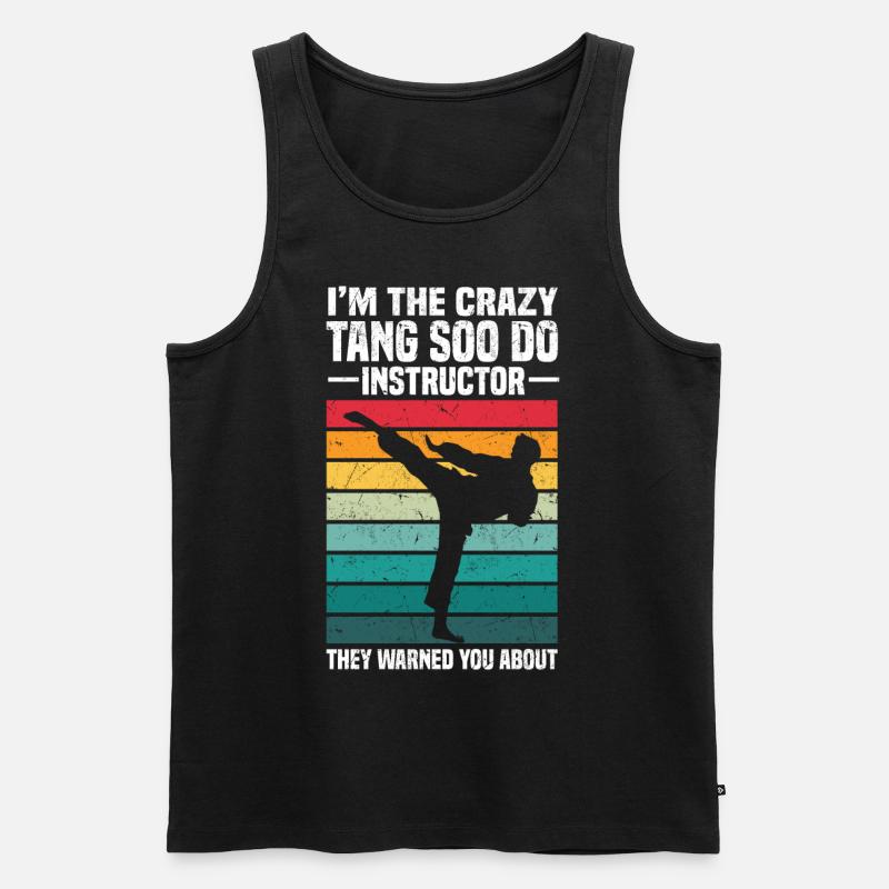 Tangsoodo - Männer Premium Bio Tank Top - Schwarz