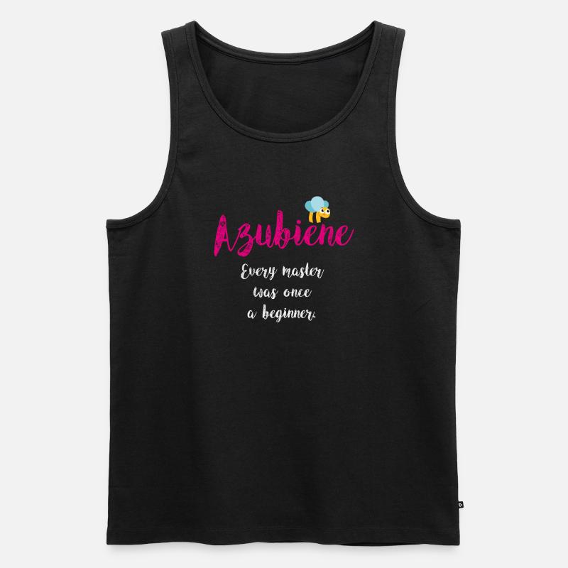 Azubiene Azubine 2018 - Männer Premium Bio Tank Top - Schwarz
