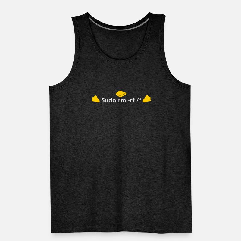 LINUX: Sudo rm Männer Premium Bio Tank Top